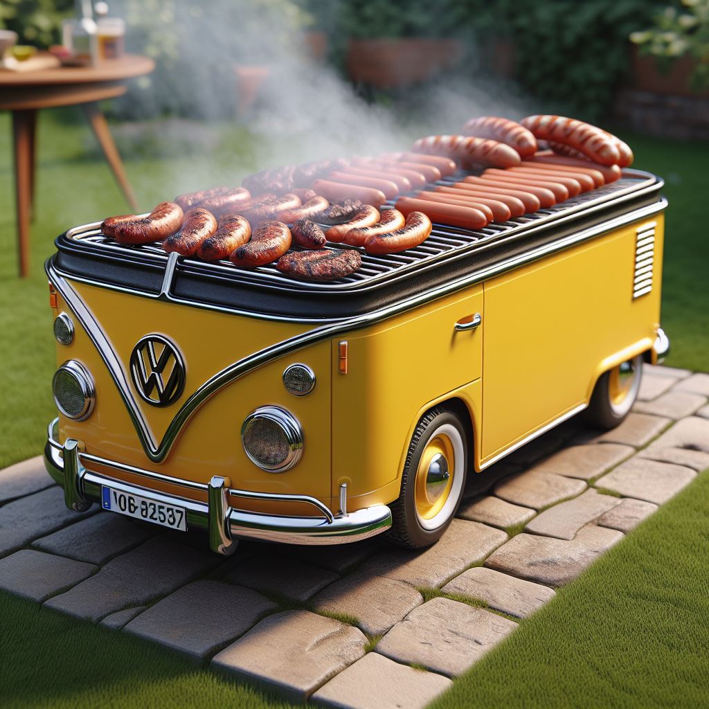 Volkswagen Bus Griller: Stainless Steel Suitcase Grill Overview