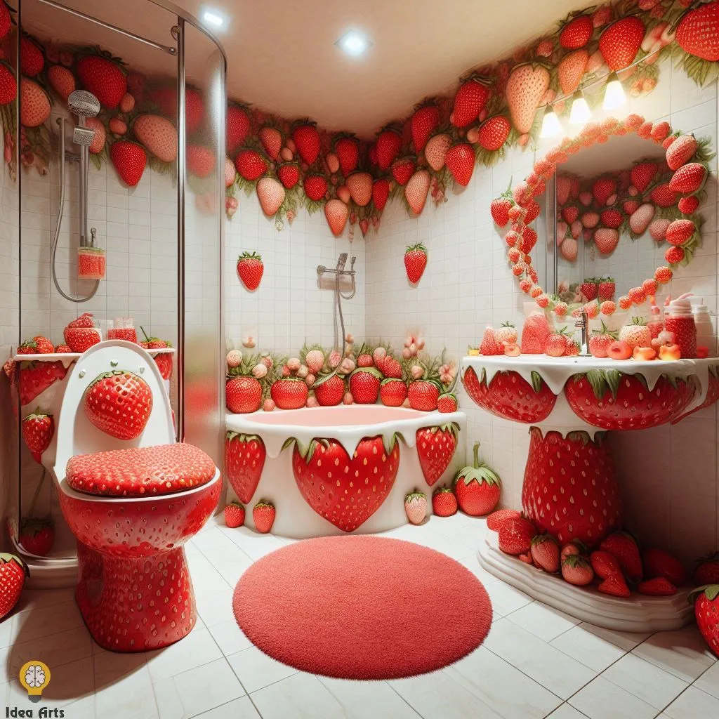 Bathroom Inspired by Strawberry: Design Ideas & Decor Tips