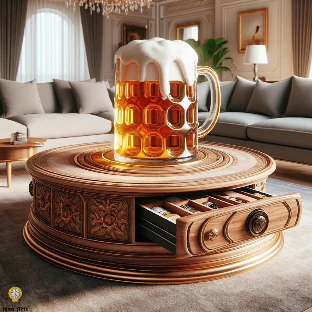 Beer Shaped Coffee Table: Design, Decor, and More