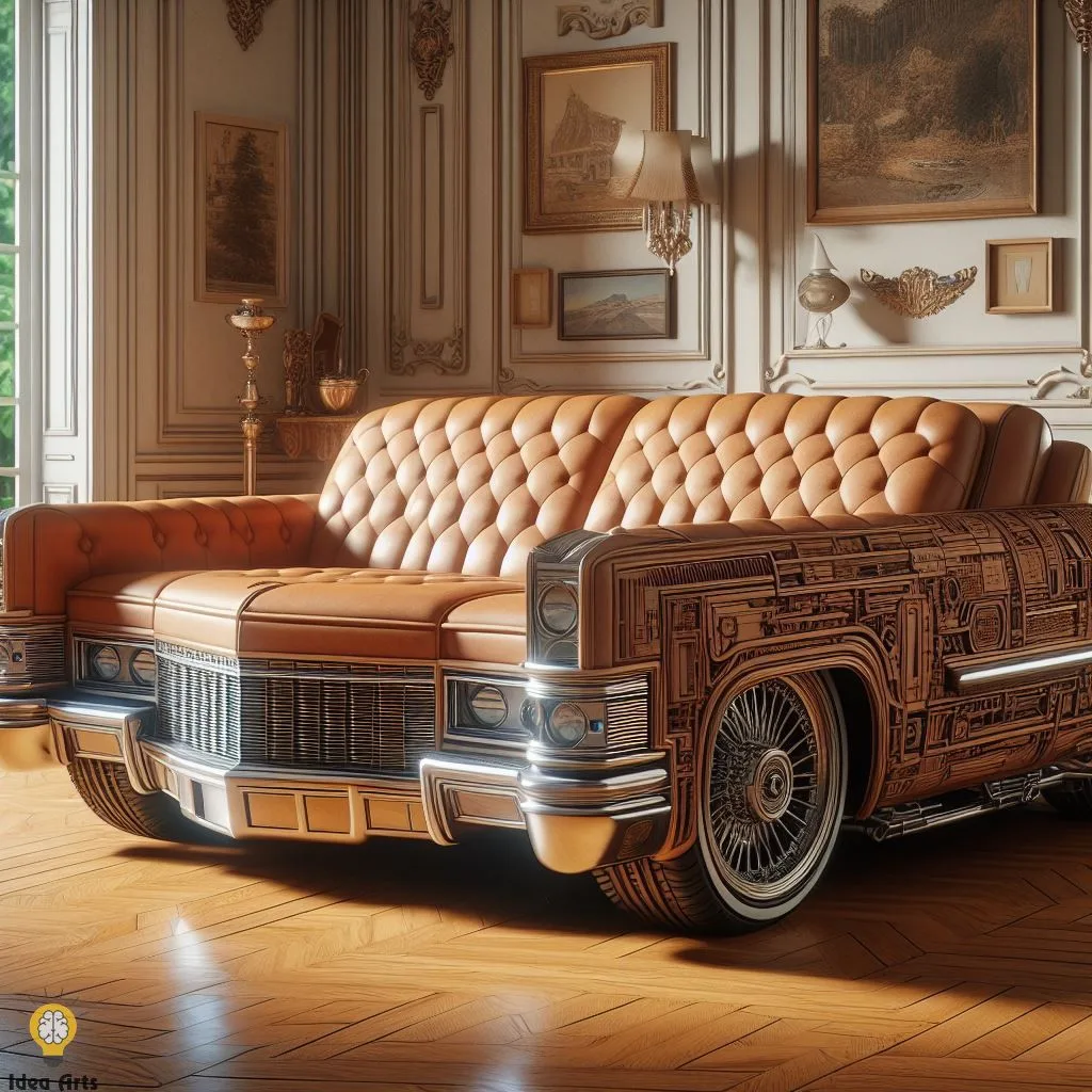 Cadillac Inspired Sofa Design: Crafting Luxury Furniture