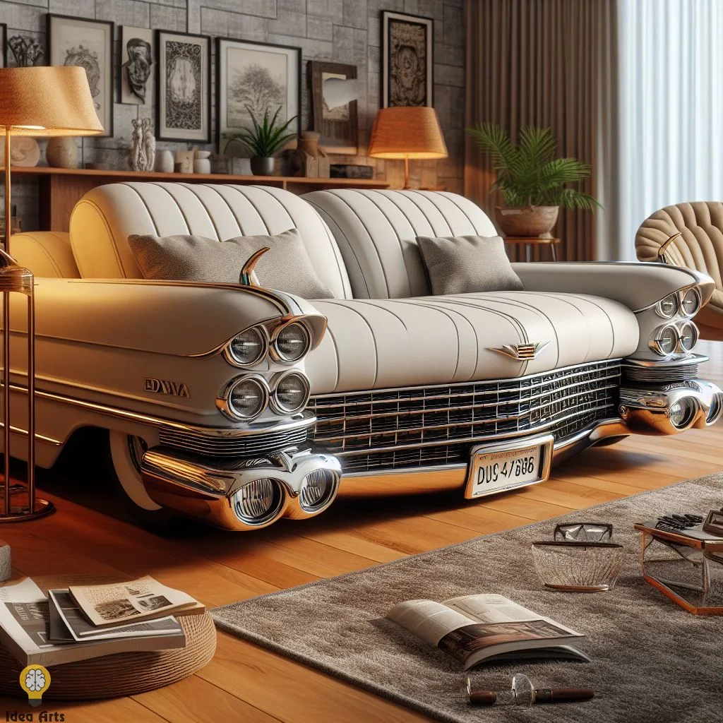 Cadillac Inspired Sofa Design: Crafting Luxury Furniture