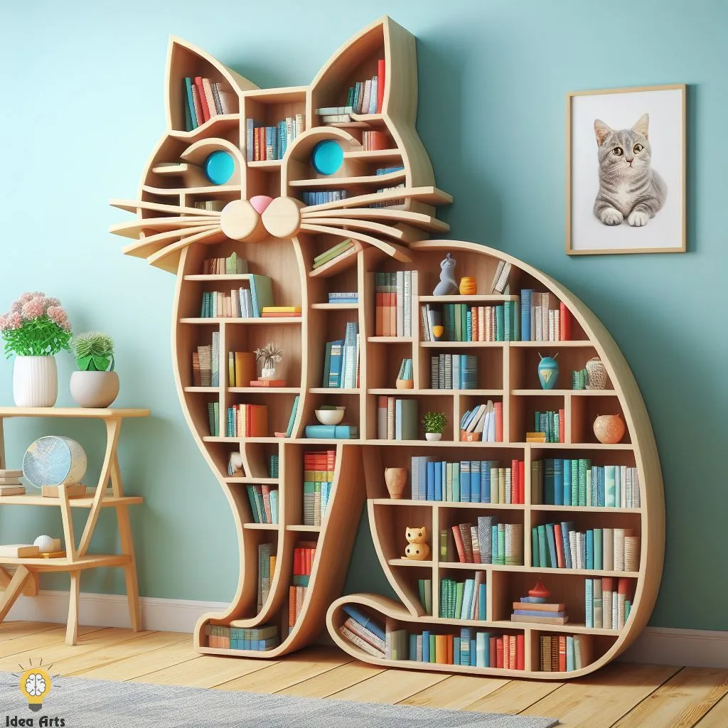 Cat Shaped Bookshelf Design: Creative Ideas & Practical Tips