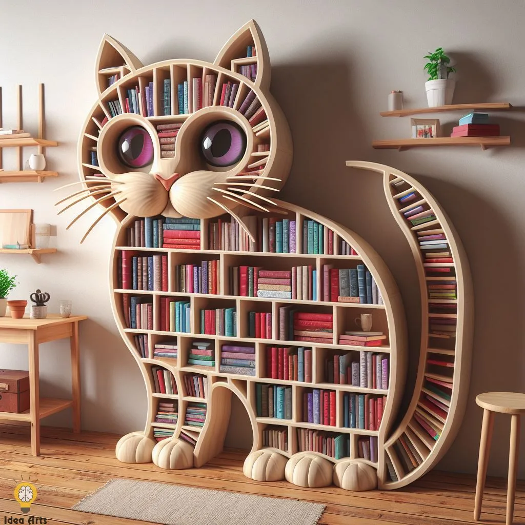 Cat Shaped Bookshelf Design: Creative Ideas & Practical Tips