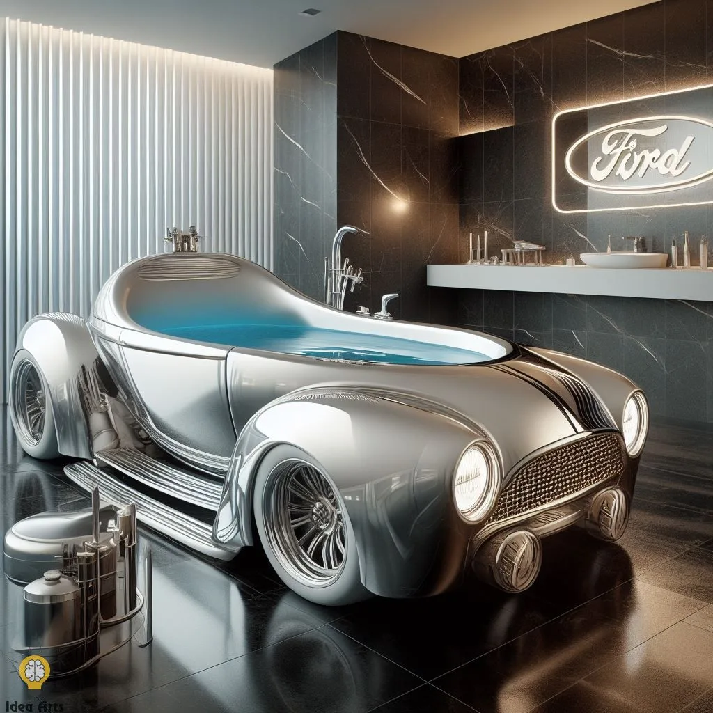 Ford Car Shaped Bathtub: Evolution & Design