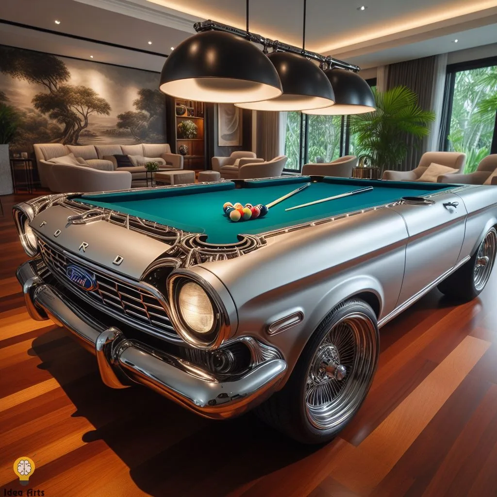 Ford Inspired Pool Table: Design, History & Home Decor