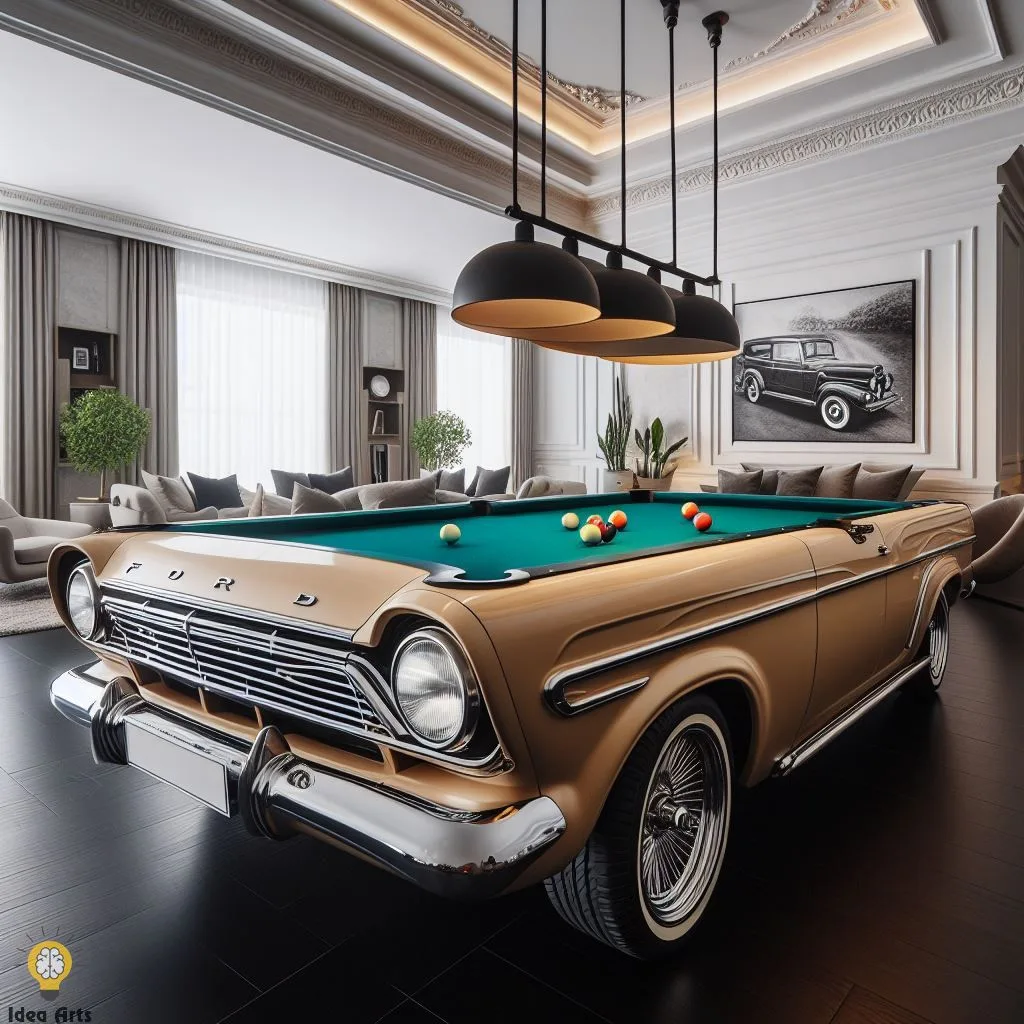 Ford Inspired Pool Table: Design, History & Home Decor