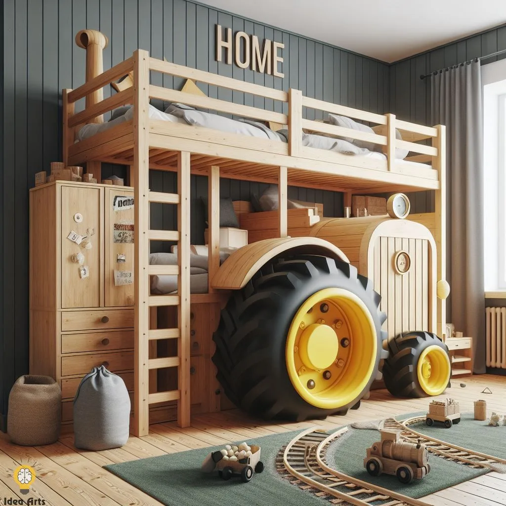 Tractor Bunk Bed: Benefits, Construction Guide & Design Ideas
