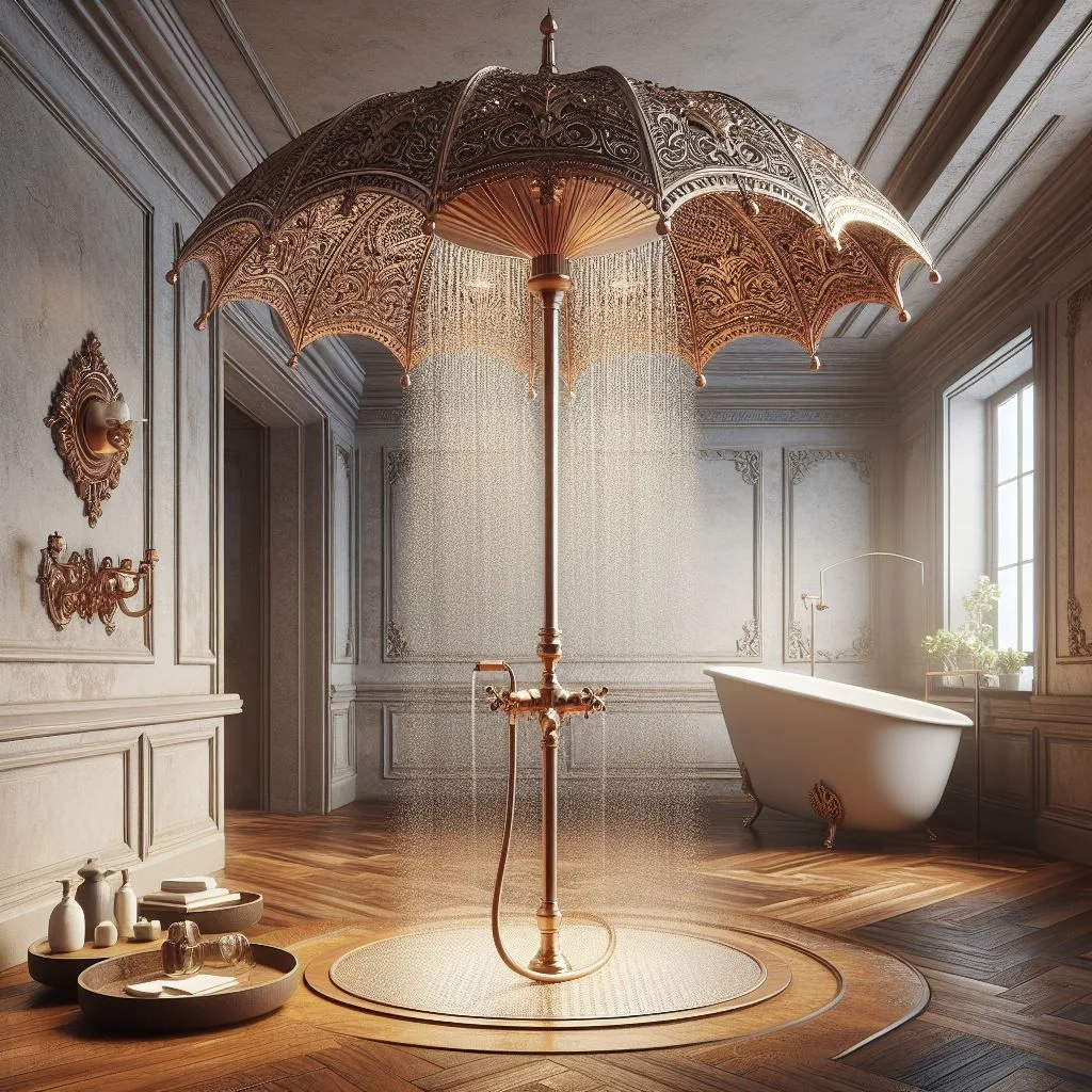 Umbrella Shaped Shower: Exploring Design, Functionality & Benefits
