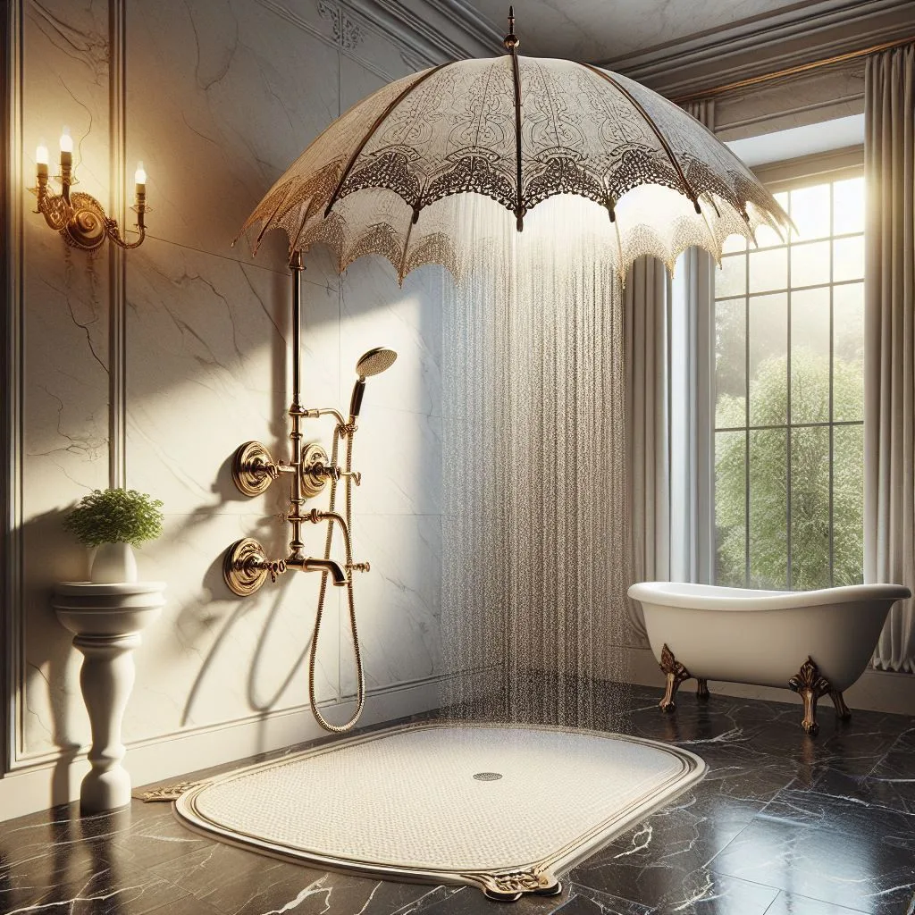 Umbrella Shaped Shower: Exploring Design, Functionality & Benefits