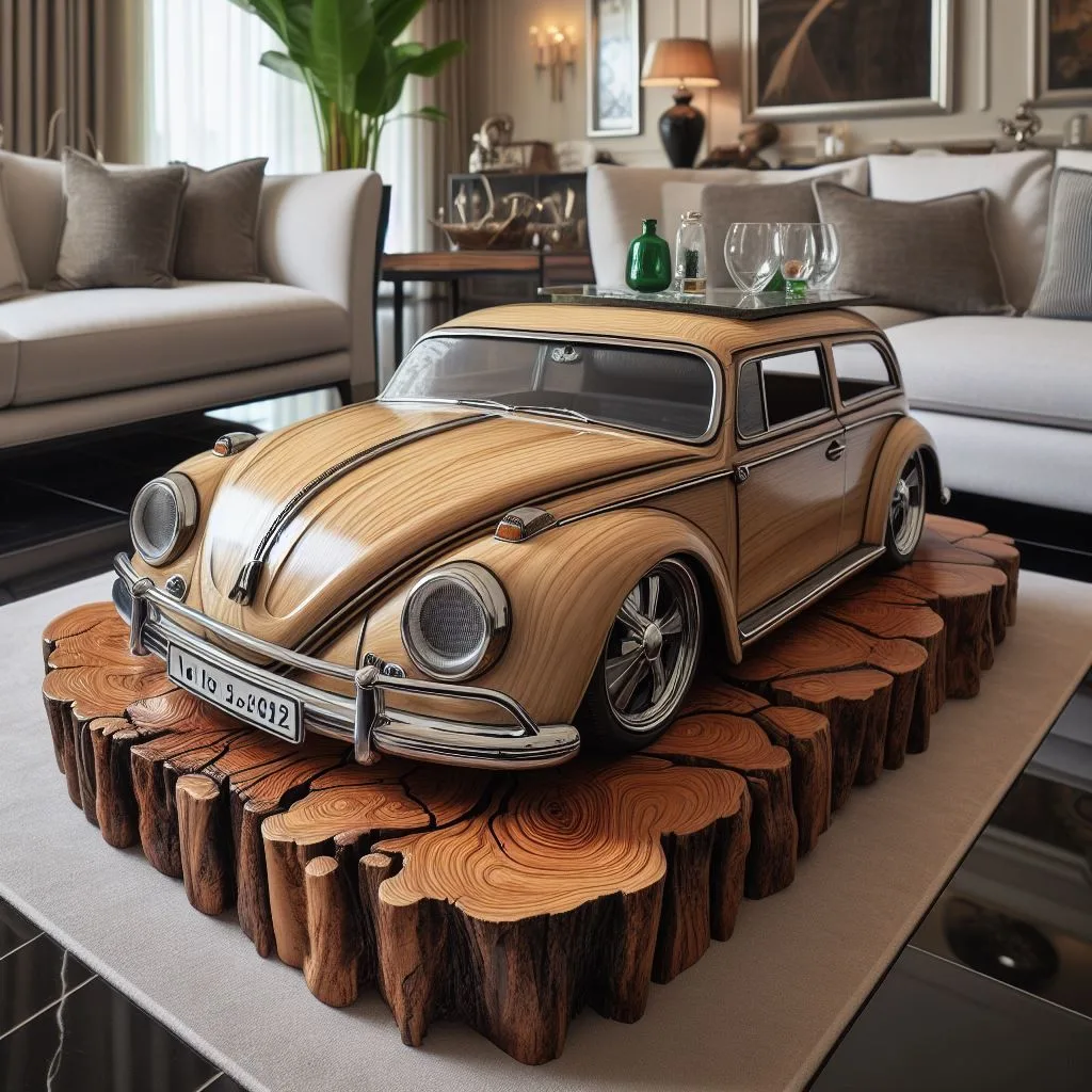 Volkswagen Inspired Coffee Table Designs: Unique VW Beetle & Campervan Concepts