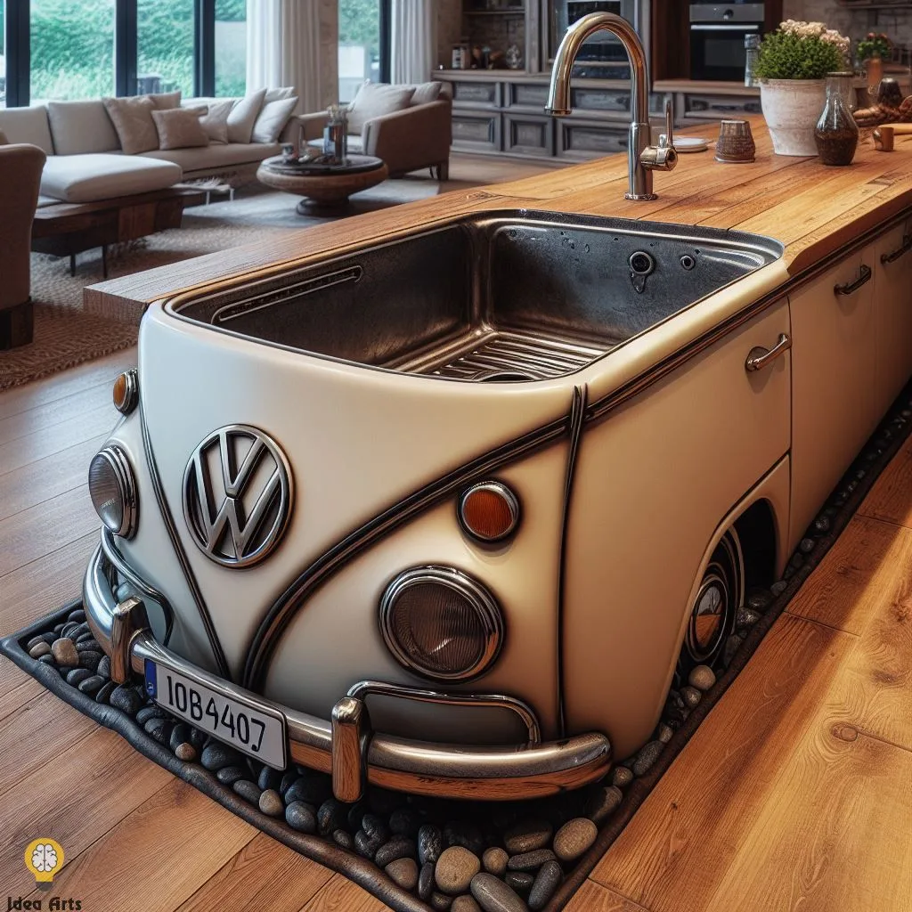 Volkswagen Inspired Sink: Driving Style into Your Space