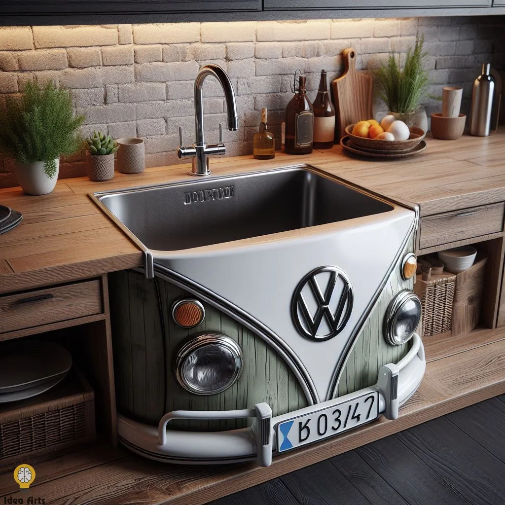 Volkswagen Inspired Sink: Driving Style into Your Space