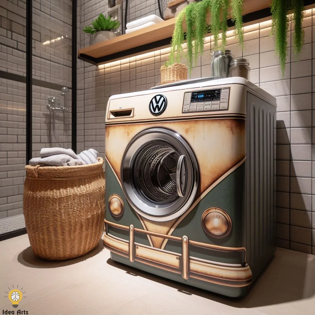 Volkswagen Inspired Washing Machine Design: Efficiency & Style