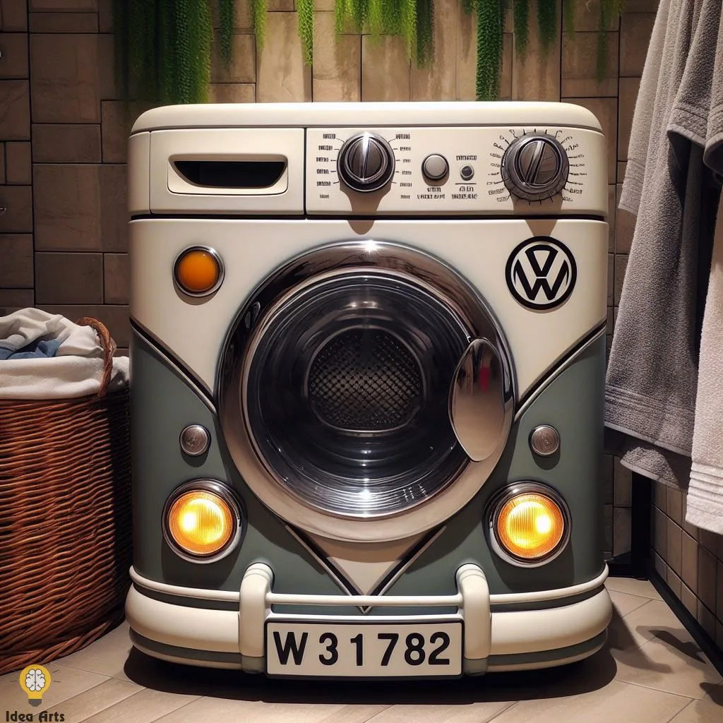 Volkswagen Inspired Washing Machine Design: Efficiency & Style