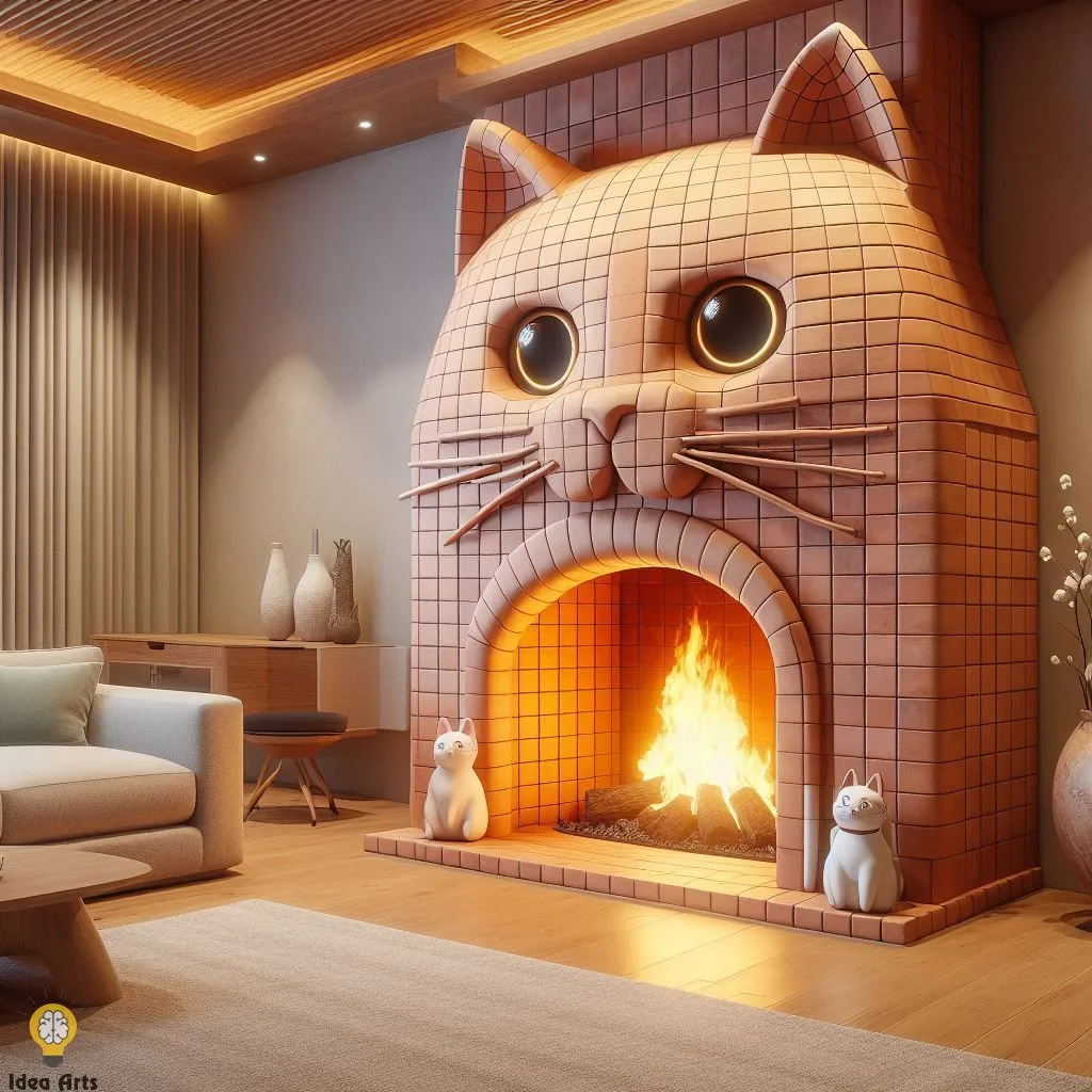 Cat Shaped Fireplace Design: Tips & Trends