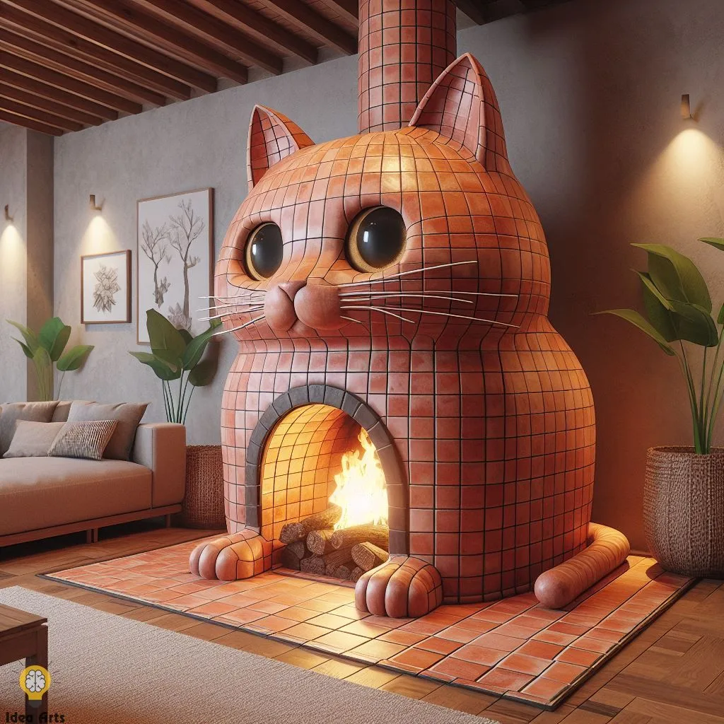 Cat Shaped Fireplace Design: Tips & Trends