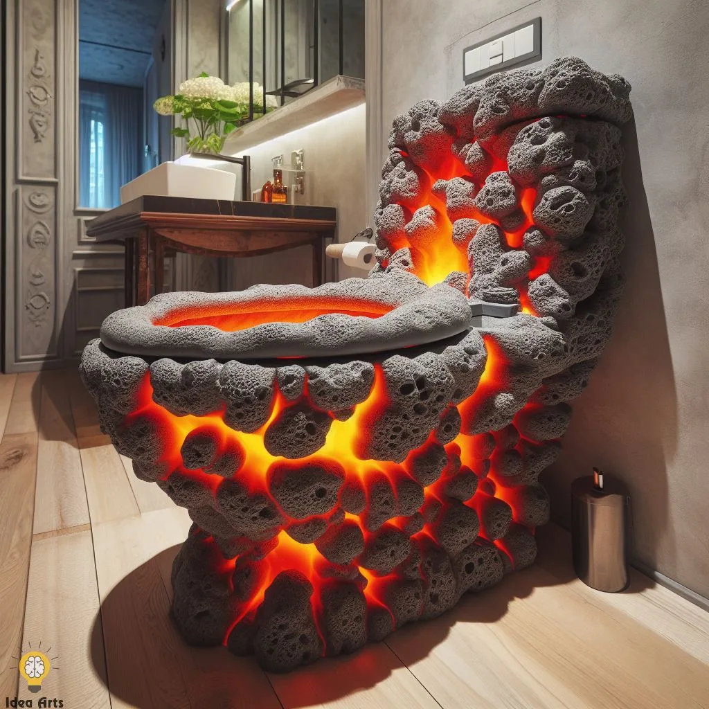 Lava Style Toilet Design: Unique Features & Concepts