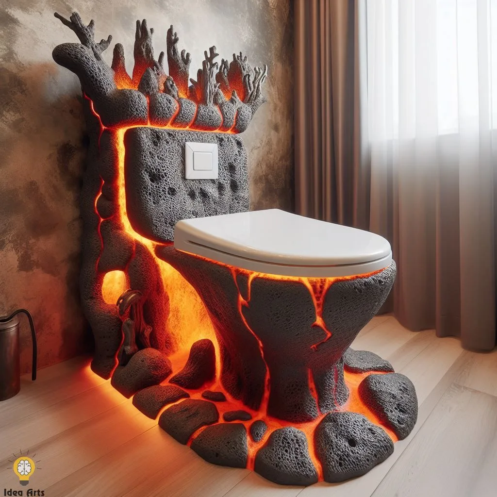 Lava Style Toilet Design: Unique Features & Concepts