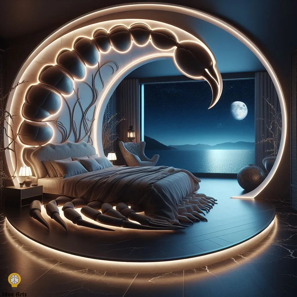 Scorpion-Shaped Beds: Exploring Unique Bedroom Décor