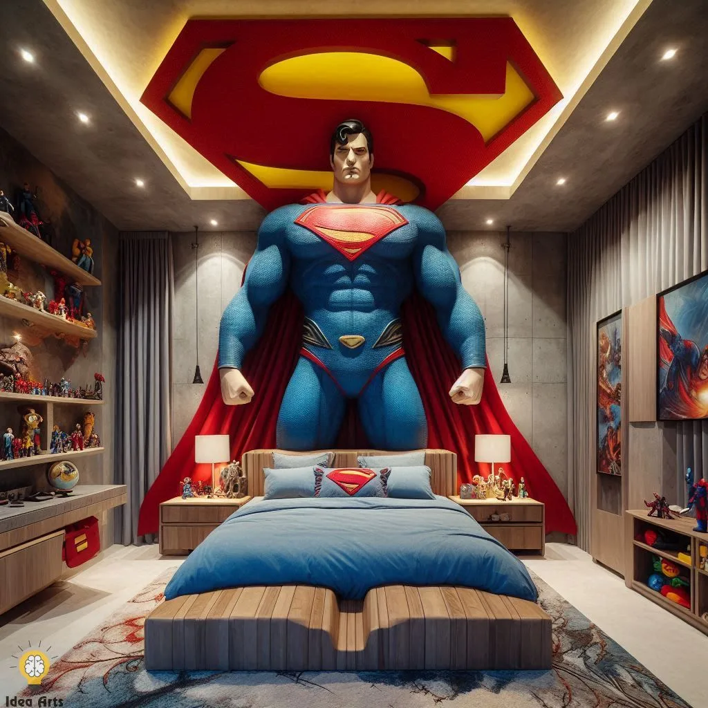 Superman Inspired Bed: Transform Your Bedroom Today!