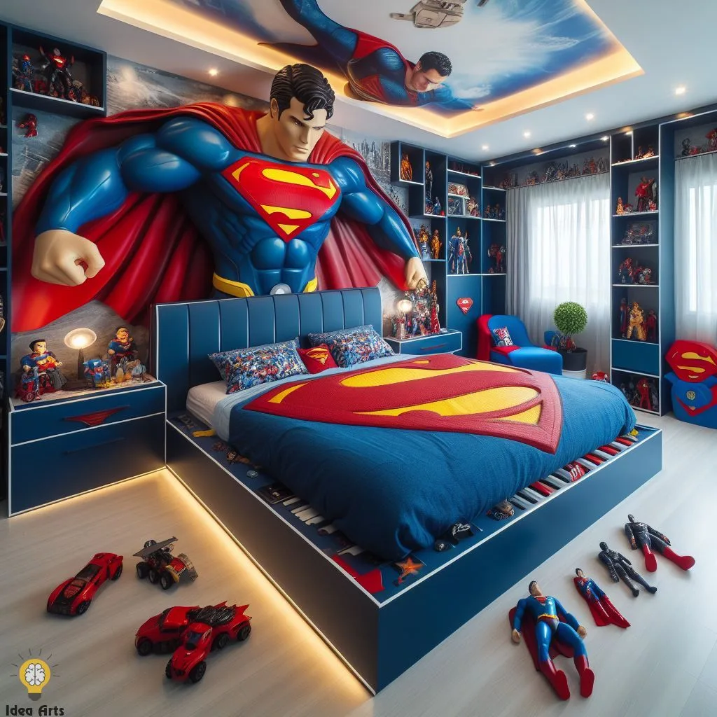 Superman Inspired Bed: Transform Your Bedroom Today!