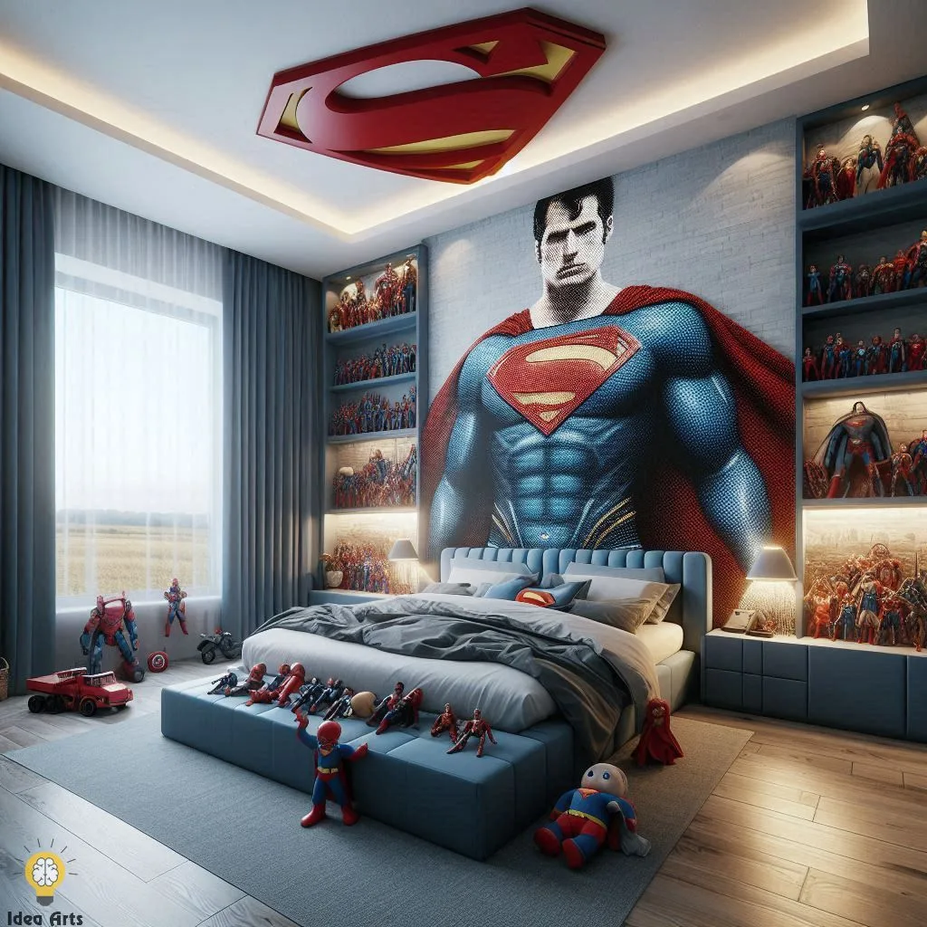 Superman Inspired Bed: Transform Your Bedroom Today!