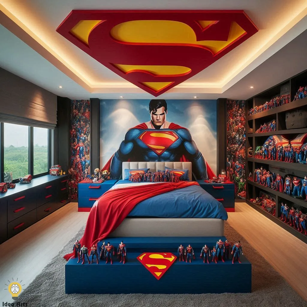 Superman Inspired Bed: Transform Your Bedroom Today!