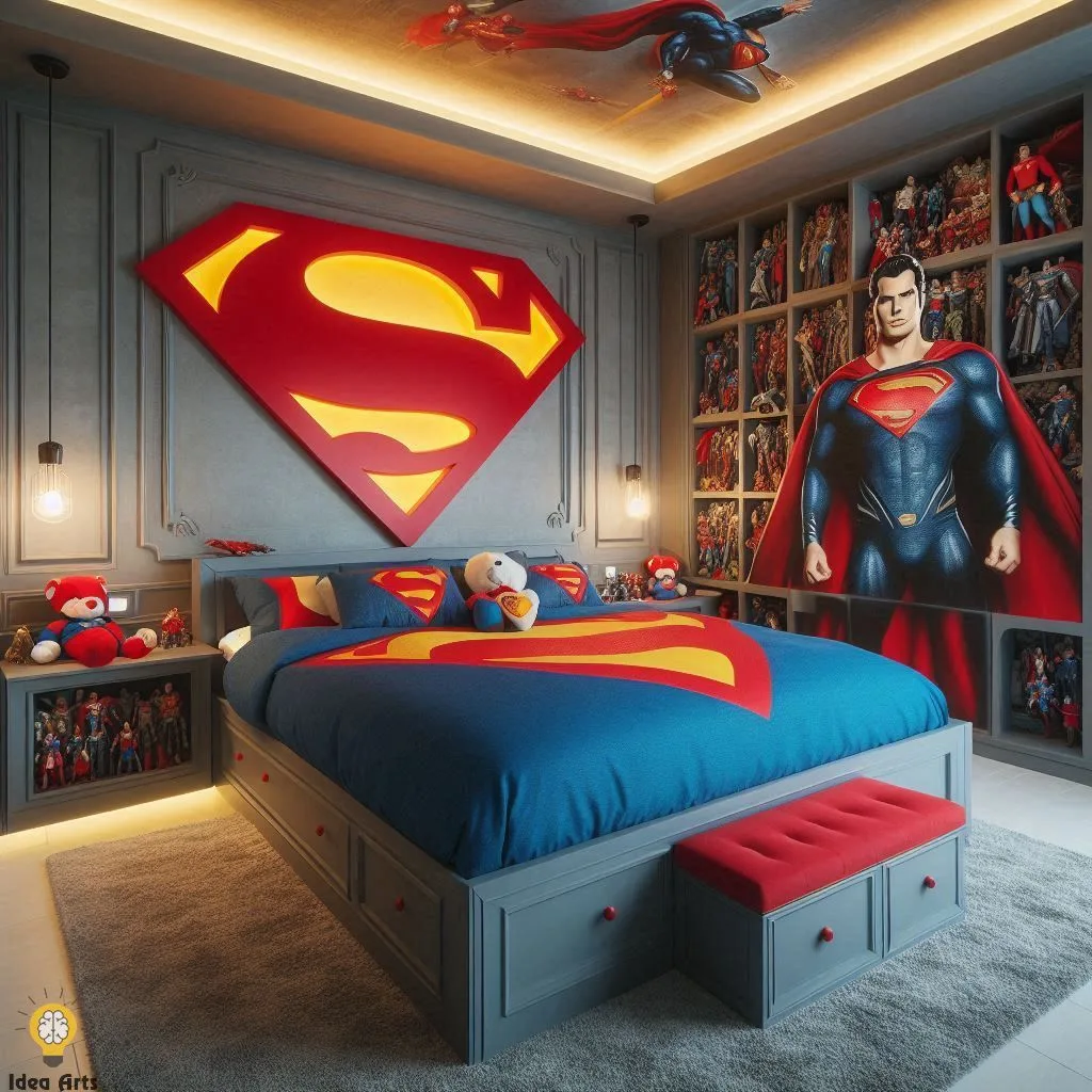 Superman Inspired Bed: Transform Your Bedroom Today!