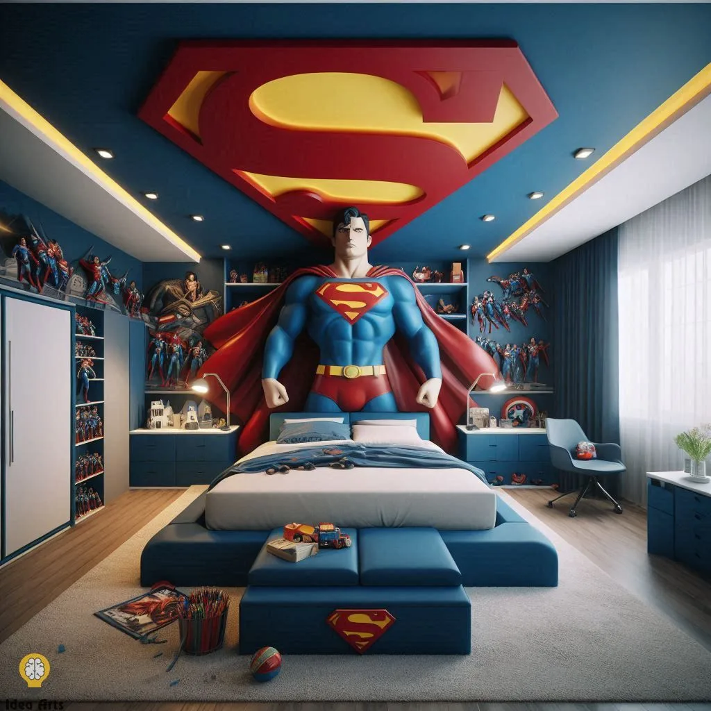 Superman Inspired Bed: Transform Your Bedroom Today!