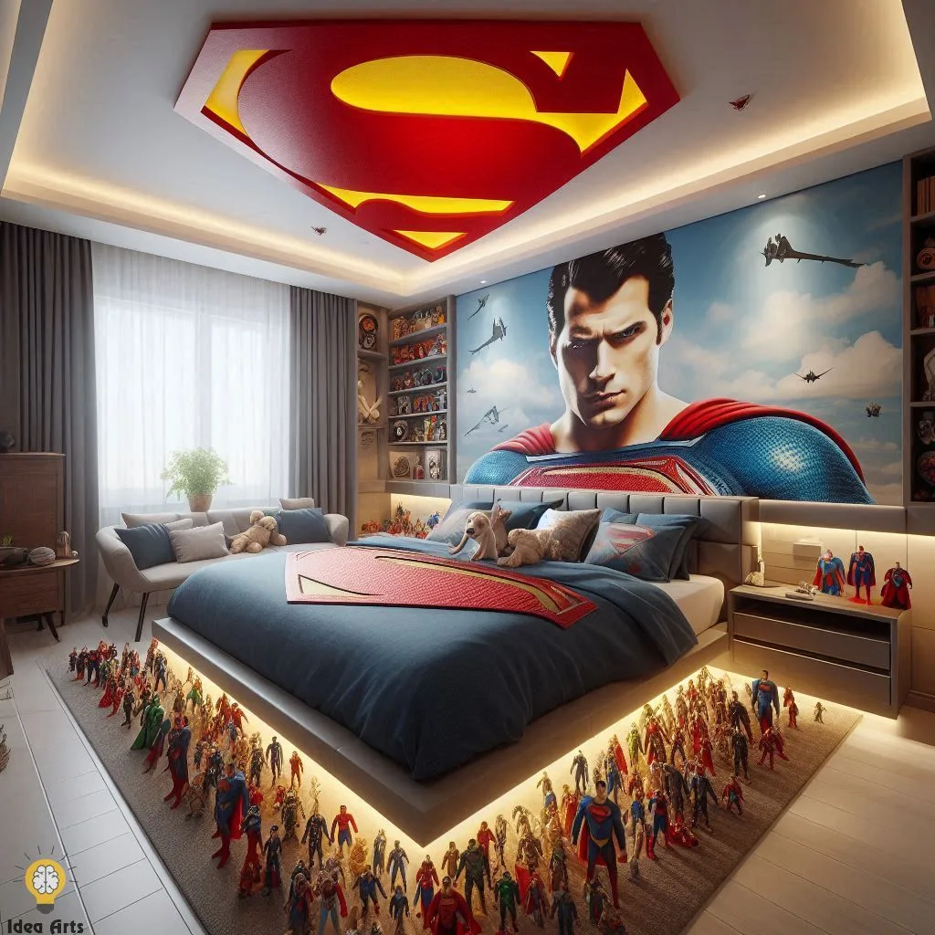 Superman Inspired Bed: Transform Your Bedroom Today!