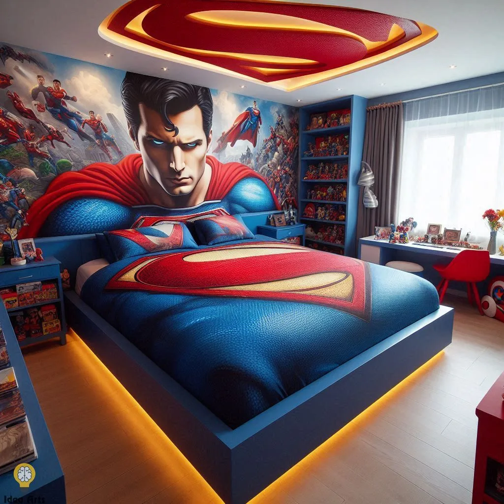 Superman Inspired Bed: Transform Your Bedroom Today!