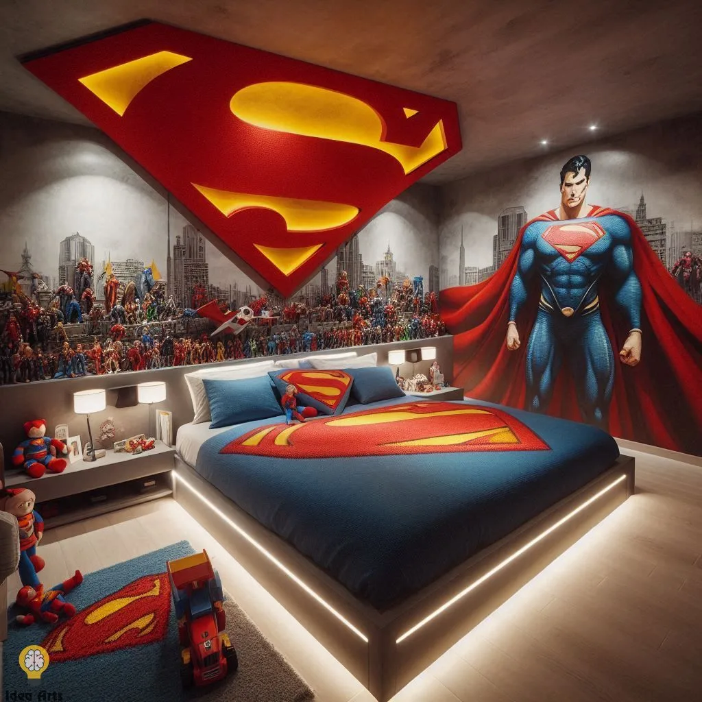 Superman Inspired Bed: Transform Your Bedroom Today!