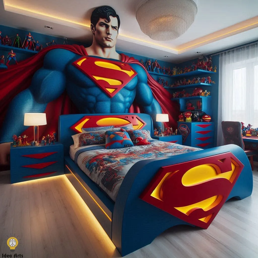 Superman Inspired Bed: Transform Your Bedroom Today!