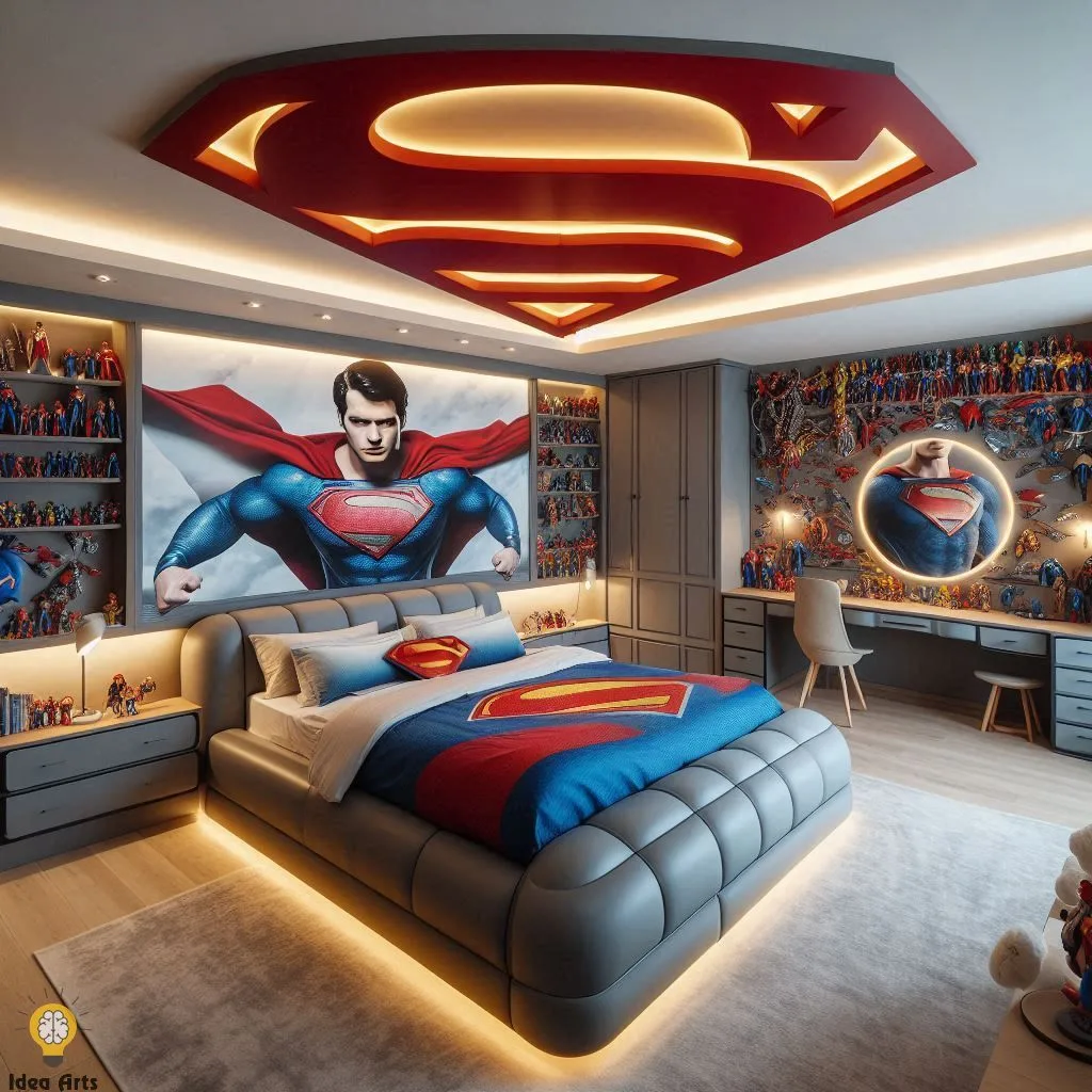 Superman Inspired Bed: Transform Your Bedroom Today!