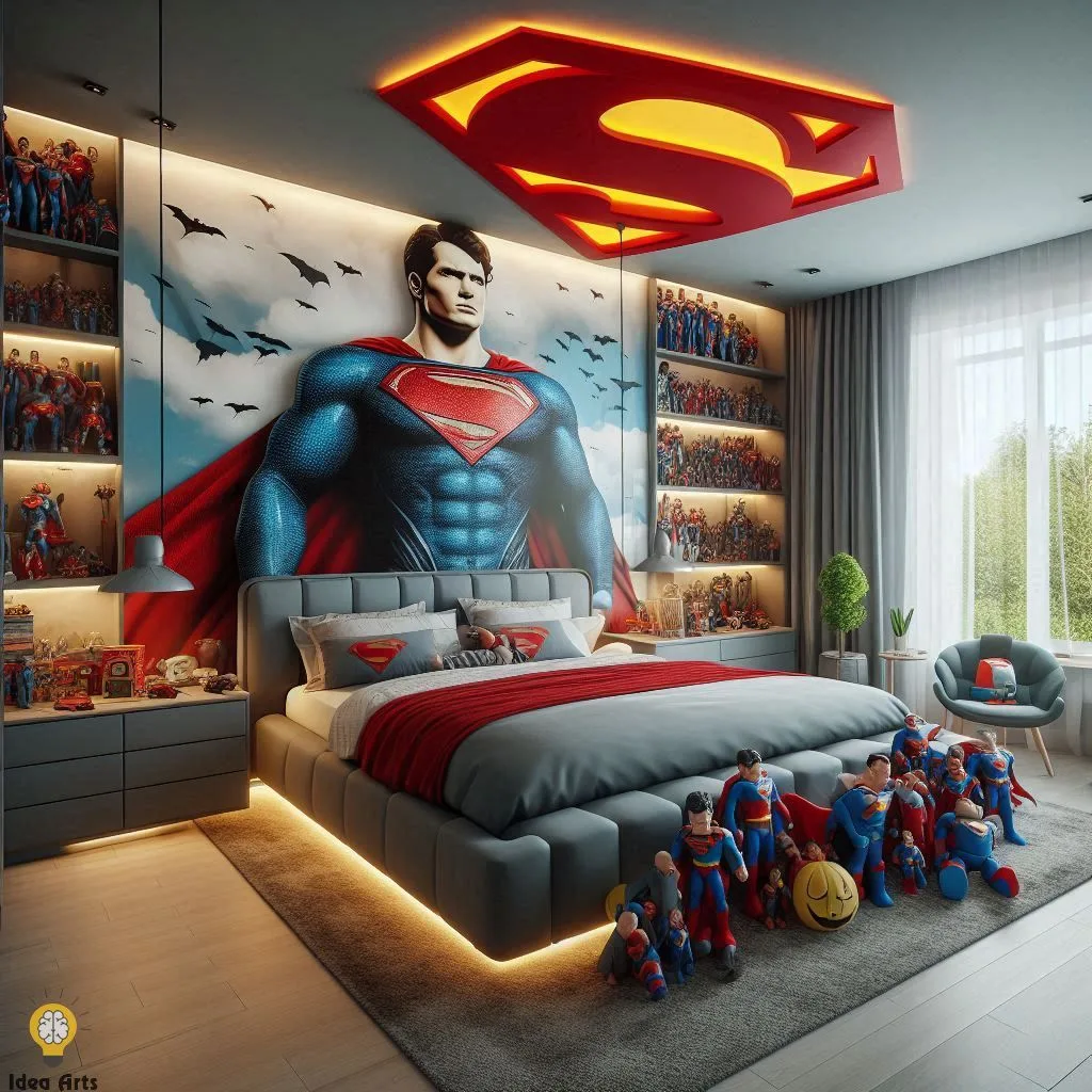 Superman Inspired Bed: Transform Your Bedroom Today!